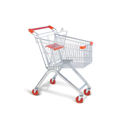 Qualität  Cheap Folding European Metal Supermarket Shopping Trolley Grocery Cart For Sale usine